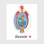 キューバのバヤモ市の紋章 シール (シート)