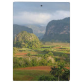 キューバのパノラマ渓谷風景 クリップボード (裏面)