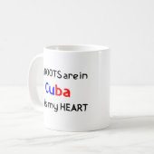 キューバのルーツコーヒーマグ コーヒーマグカップ (正面左)