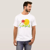 キューバのワイシャツ Tシャツ (正面フル)