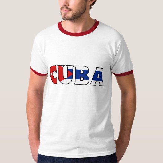 キューバのワイシャツ Tシャツ (正面)
