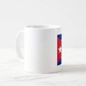 キューバの国旗 コーヒーマグカップ (正面左)