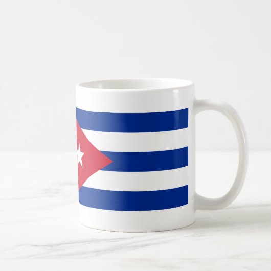 キューバの国旗 コーヒーマグカップ (右)