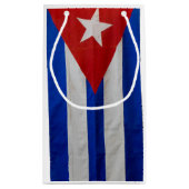 キューバの国旗 スモールペーパーバッグ (裏面)