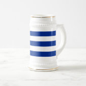 キューバの国旗 ビールジョッキ (正面右)