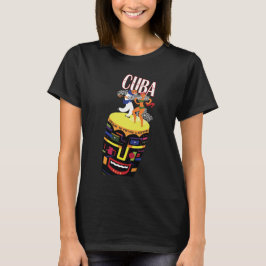 キューバの太鼓ダンサー トラベルTシャツ Tシャツ