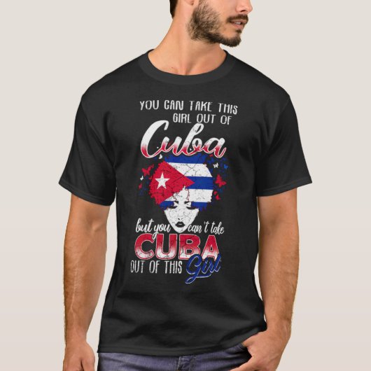 キューバの女の子 キューバの女の子 Tシャツ (正面)