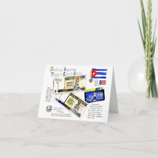 キューバの小さいが重要なことを知る カード (正面)