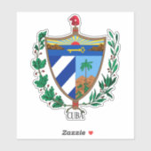 キューバの愛国軍服 シール (シート)