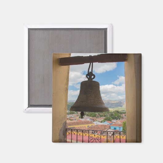 キューバの教会の塔の鐘 マグネット (正面/裏面)