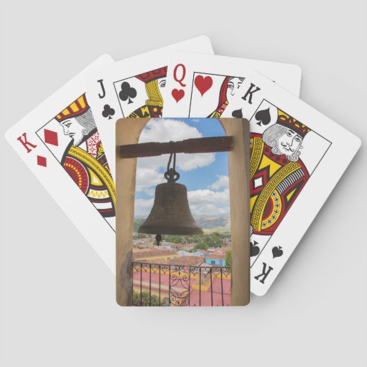 キューバの教会塔の鐘 トランプ (裏面)