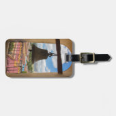 キューバの教会塔の鐘 ラゲッジタグ (正面横)