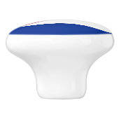 キューバの旗とセラミックノブの引っ張り セラミックノブ (側面)