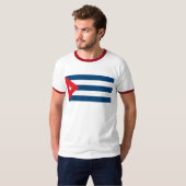 キューバの旗のTシャツ Tシャツ (正面フル)