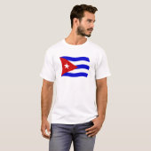 キューバの旗シャツ Tシャツ (正面フル)