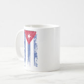 キューバの旗 コーヒーマグカップ (正面左)