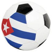 キューバの旗 サッカーボール (3/4)