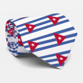 キューバの旗 ネクタイ (ロール)