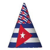 キューバの旗 パーティーハット (右)