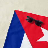 キューバの旗 ビーチタオル (インサイチュ)