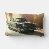 キューバの枕ハバナのアメリカ車 ランバークッション (裏面)