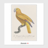 キューバの楽園のオウム、Psittacus Paradisi シール (シート)