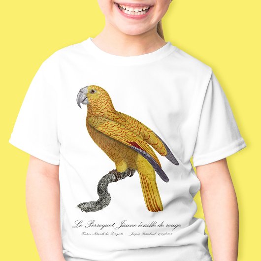 キューバの楽園のオウム、Psittacus Paradisi Tシャツ