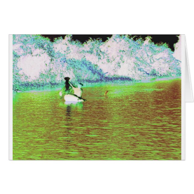 キューバの田園魚釣り (正面横)