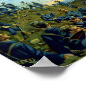 キューバの米国国旗の掲揚 ポスター (角)