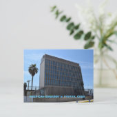 キューバの米国大使館 ポストカード (スタンド正面)