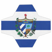 キューバの紋章 サッカーボール (フラット)