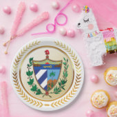 キューバの紋章 ペーパープレート (パーティー)