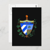 キューバの紋章 ポストカード (正面/裏面)