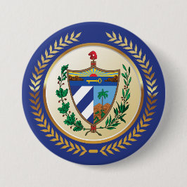 キューバの紋章 缶バッジ