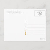 キューバの結腸墓地の骨の山 ポストカード (裏面)