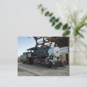 キューバの蒸気機関車 ポストカード (スタンド正面)