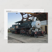 キューバの蒸気機関車 ポストカード (正面/裏面)