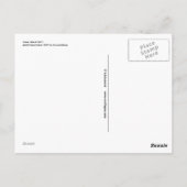 キューバの蒸気機関車 ポストカード (裏面)