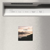 キューバの街並み マグネット (インサイチュ (食洗機))