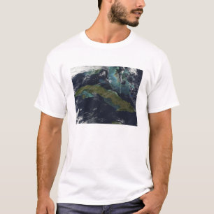 キューバの衛星眺め Tシャツ