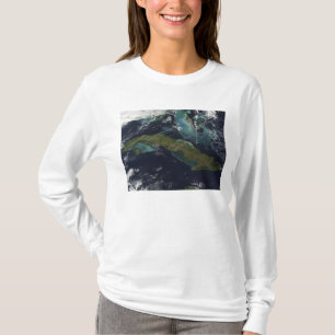 キューバの衛星眺め Tシャツ