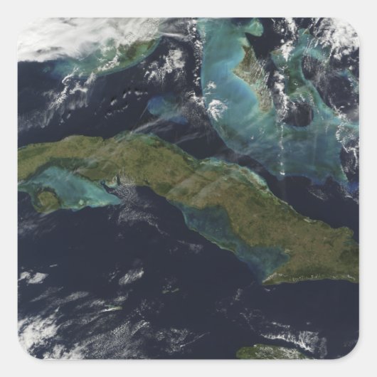 キューバの衛星観測 スクエアシール (正面)