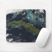 キューバの衛星観測 マウスパッド (マウス)