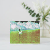 キューバの農村魚釣り ポストカード (スタンド正面)