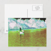 キューバの農村魚釣り ポストカード (正面/裏面)