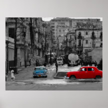 キューバの通りシーン