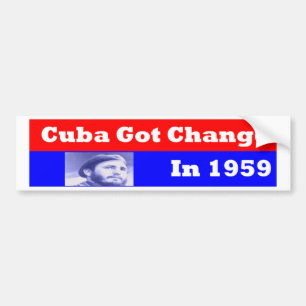 キューバは1959年にCChangeを得ました バンパーステッカー