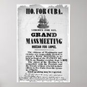 キューバへ行く ポスター (正面)