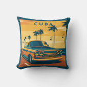 キューバイラストレーション クッション (正面)