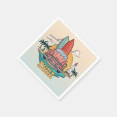 キューバイラストレーション スタンダードカクテルナプキン (角)